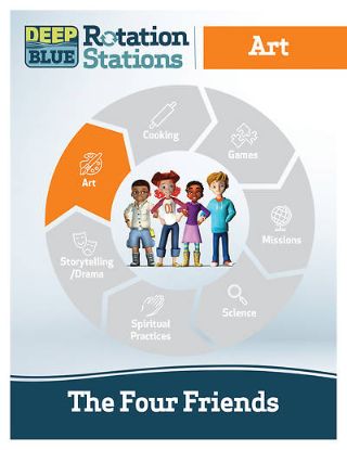 Picture of Deep Blue Rotation Station The Four Friends Stations