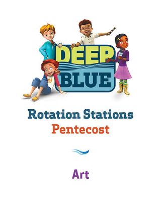 Picture of Deep Blue Rotation Stations Pentecost