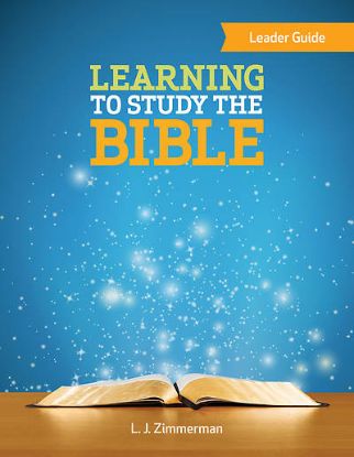 Picture of Learning to Study the Bible Leader Guide