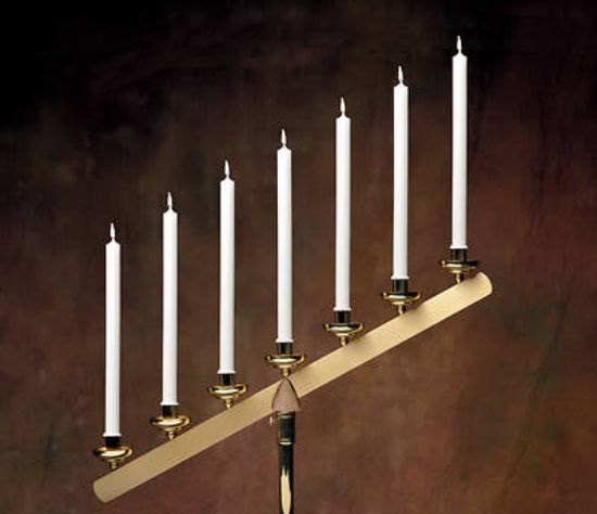 Picture of Emkay Stearic Altar Candle - 13-5/8" x 13/16"
