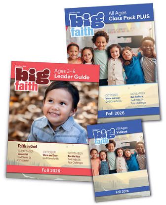 Picture of Cokesbury Kids Big Faith Fall 2026 Leader Kit Ages 3-6