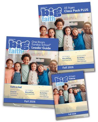 Picture of Cokesbury Kids Big Faith Fall 2026 One Room Sunday School Leader Kit