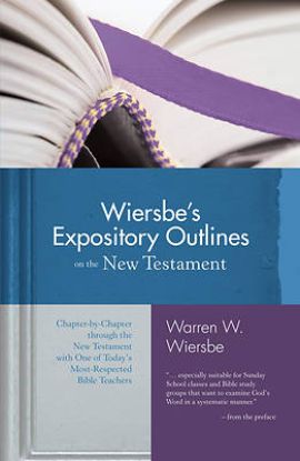 Picture of Wiersbe's Expository Outlines on the New Testament