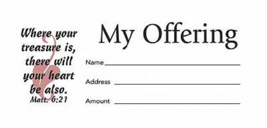 Picture of Offering Envelope - My Offering