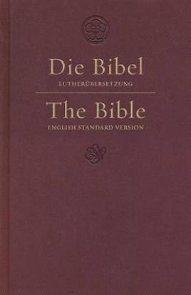 Picture of ESV German/English Parallel Bible (Luther/ESV, Dark Red)