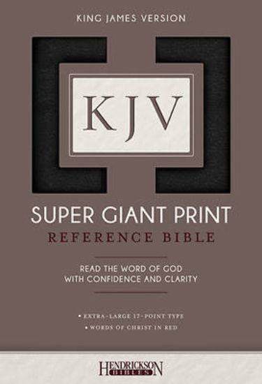 Picture of KJV Super Giant Print Bible