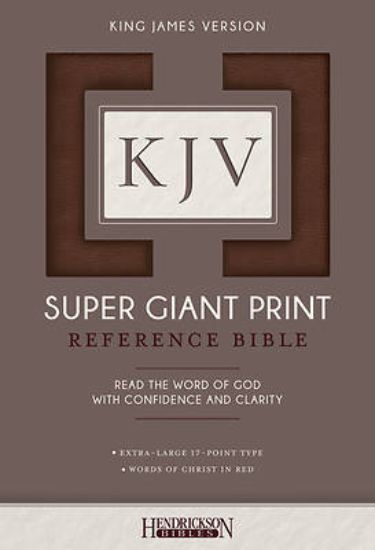 Picture of KJV Super Giant Print Bible