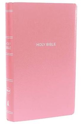 Picture of NKJV, Gift and Award Bible, Leather-Look, Pink, Red Letter Edition