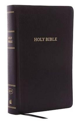 Picture of KJV, Reference Bible, Personal Size Giant Print, Bonded Leather, Black, Red Letter Edition