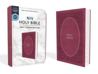 Picture of NIV, Holy Bible, Soft Touch Edition, Imitation Leather, Pink, Comfort Print