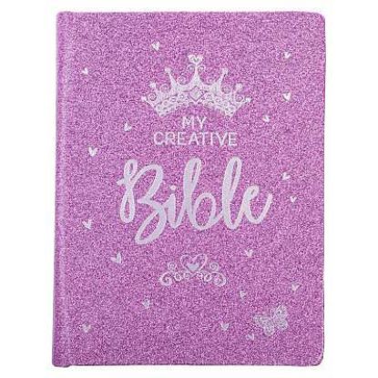 Picture of My Creative Bible Purple Glitter Hardcover