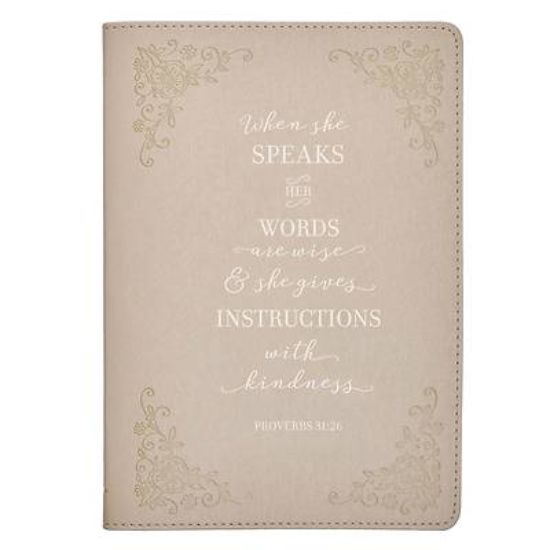 Picture of Journal Classic Ivory When She Speaks