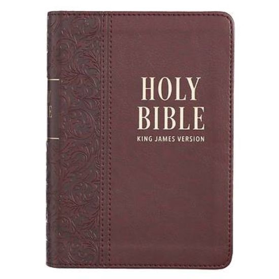 Picture of KJV Compact Large Print LL Brown