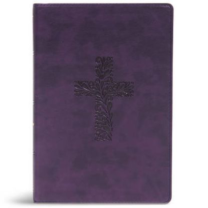 Picture of KJV Rainbow Study Bible, Purple Leathertouch