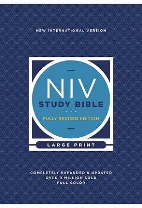 Picture of NIV Study Bible, Fully Revised Edition, Large Print, Hardcover, Red Letter, Comfort Print