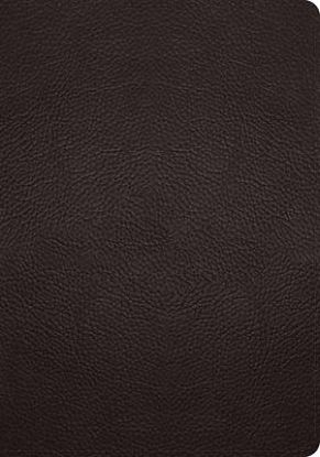 Picture of ESV Study Bible (Buffalo Leather, Deep Brown)