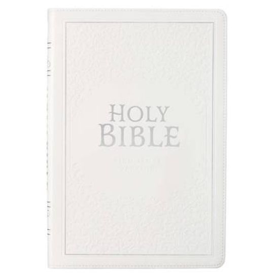Picture of KJV Thinline White Wedding Bible