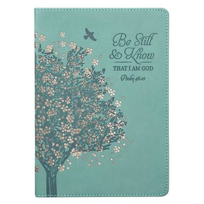 Picture of Journal Be Still & Know Floral Tree Psalm 46