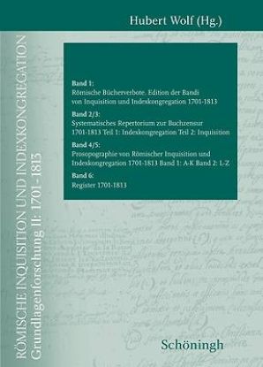 Picture of Römische Inquisition Und Indexkongregation