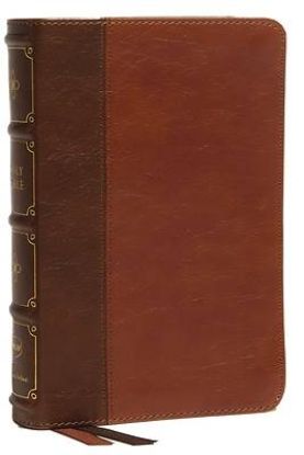 Picture of Nkjv, Compact Bible, MacLaren Series, Leathersoft, Brown, Comfort Print
