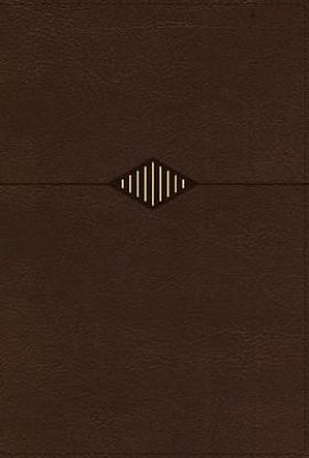 Picture of Niv, Thompson Chain-Reference Bible, Leathersoft, Brown, Red Letter, Thumb Indexed, Comfort Print