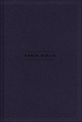 Picture of NVI Santa Biblia, Una Columna Con Referencias, Leathersoft, Navy, Palabras de Jesús En Rojo
