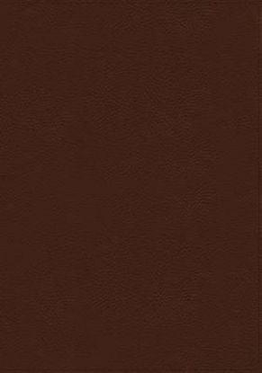 Picture of Kjv, Thompson Chain-Reference Bible, Genuine Leather, Calfskin, Brown, Art Gilded Edges, Red Letter, Thumb Indexed, Comfort Print