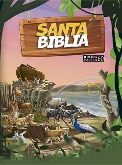 Picture of Biblia Rvr60 Para Ninos Vinilo Con Cierre for Children Vinyl with Closure