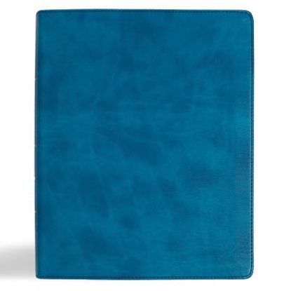Picture of CSB Notetaking Bible, Expanded Reference Edition, Sea Depth Leathertouch