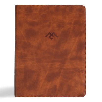 Picture of CSB Men of Character Bible, Revised and Updated, Brown Leathertouch, Indexed