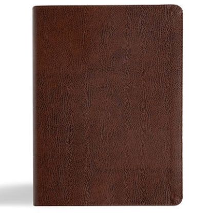 Picture of KJV Study Bible, Large Print Edition, Brown Bonded Leather