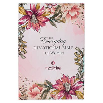 Picture of NLT Holy Bible Everyday Devotional Bible for Women New Living Translation, Floral