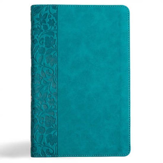 Picture of CSB Thinline Bible, Teal Leathertouch