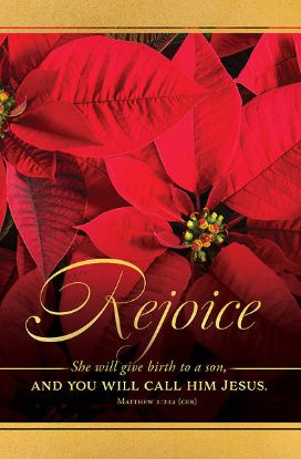 Picture of Rejoice Christmas Bulletin Regular