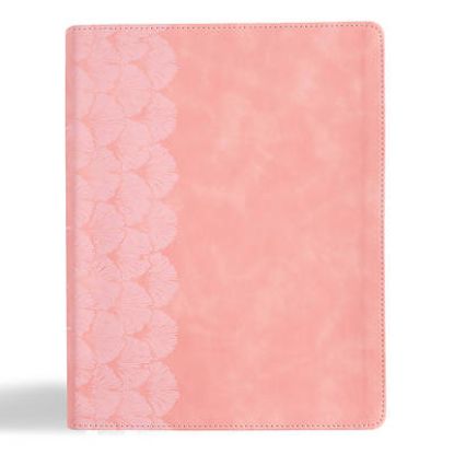Picture of KJV Notetaking Bible, Large Print Edition, Soft Pink Leathertouch