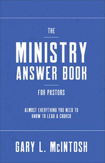 Picture of The Ministry Answer Book for Pastors