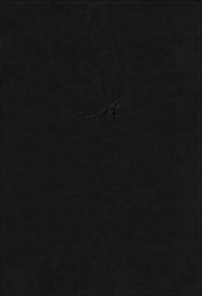 Picture of Nbla, Biblia de Estudio Macarthur, Leathersoft, Negro, Interior a DOS Colores, Comfort Print