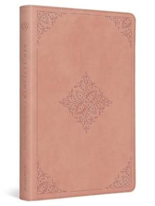Picture of ESV New Testament with Psalms and Proverbs (Trutone, Blush Rose, Fleur-De-Lis Design)