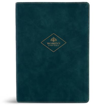 Picture of CSB Women's Study Bible, Peacock Leathertouch