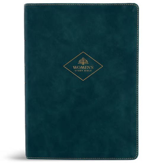 Picture of CSB Women's Study Bible, Peacock Leathertouch