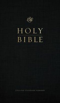 Picture of ESV Church Bible, Large Print, Red Letter (Hardcover, Black)