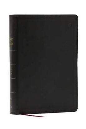 Picture of Net Bible, Full Notes Edition (Net Black Leathersoft, Comfort Print, Thumb Indexed)