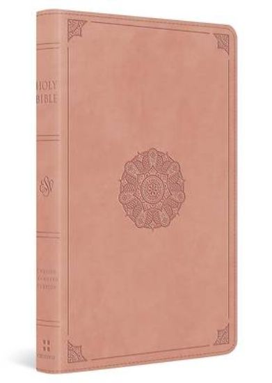 Picture of ESV Thinline Bible (Trutone, Blush Rose, Emblem Design)
