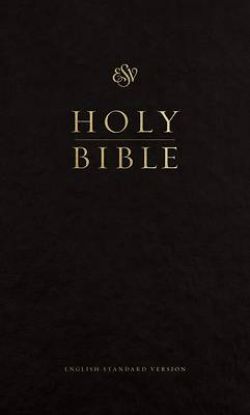Picture of ESV Pew Bible (Hardcover, Black)