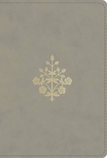 Picture of ESV Large Print Compact Bible, Red Letter (Trutone, Stone, Branch Design)