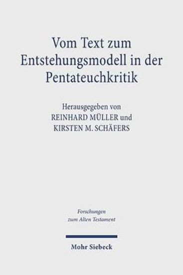 Picture of Vom Text Zum Entstehungsmodell in Der Pentateuchkritik