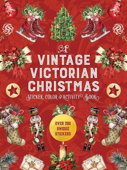 Picture of A Vintage Victorian Christmas Sticker, Color & Activity Book