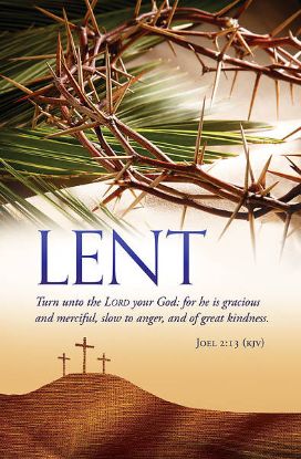 Picture of Lent Turn unto the Lord your God Bulletin