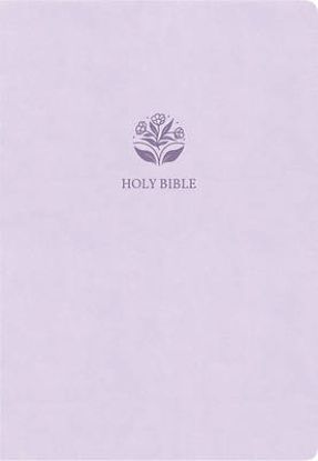 Picture of KJV Large Print Compact Reference Bible, Lavender Leathertouch