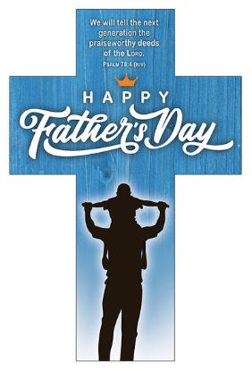 Picture of Cross Happy Father's Day (non-matching) Bookmark